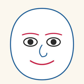 Illustration de visage — Intelligence d'Ouverture